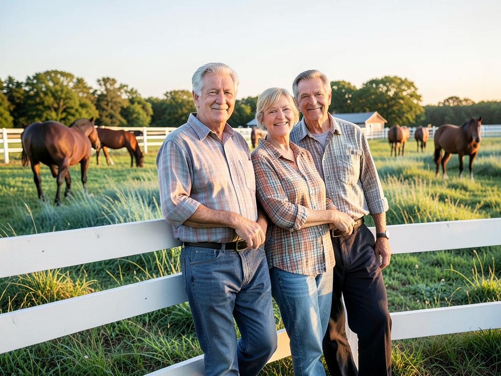 Happy retirees enjoying life in Kentucky